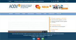 Desktop Screenshot of aodv231.it