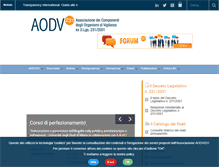 Tablet Screenshot of aodv231.it